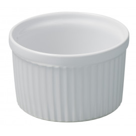 Moule à soufflé en porcelaine - 30 cl - Blanc