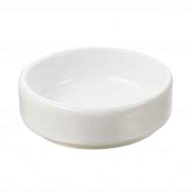 Coupelle en porcelaine - 6.3 cm - Blanc