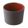 Pot en porcelaine - 15 cl - Rouge