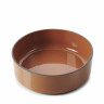 Assiette creuse en porcelaine - 17cm - Cannelle