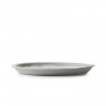 Assiette plate en porcelaine - 21 cm - Blanc