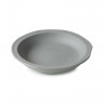 Assiette creuse en porcelaine - 21cm - Gris