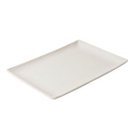 Assiette plate en porcelaine - 32cm - Blanc