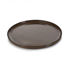 Assiette plate en porcelaine - 30cm - Tonka