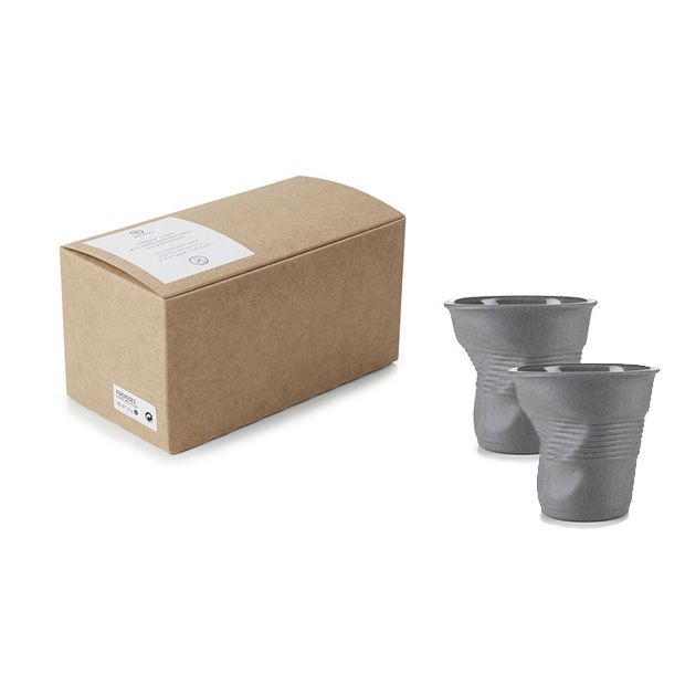PACK DE 2 GOBELETS FROISSES CAPPUCINO 18CL - RECYCLAY