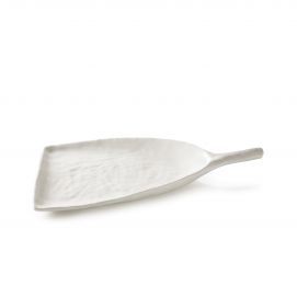 Assiette plate en porcelaine - 18 cm - Blanc