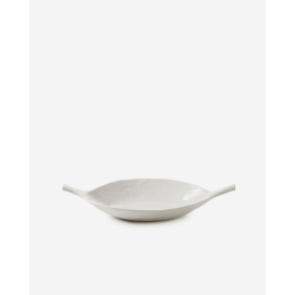 Plat creux en porcelaine - 33 cm - Blanc