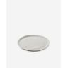 Assiette plate en porcelaine - 26 cm - Blanc