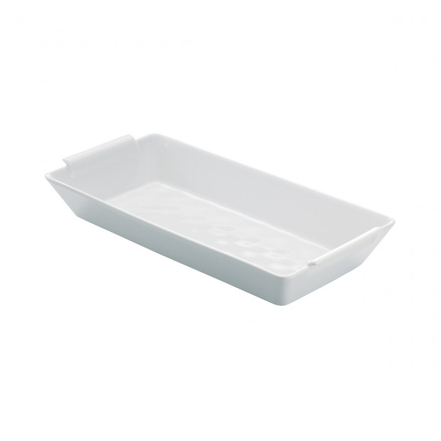 Plat creux en porcelaine - 40cm - Blanc