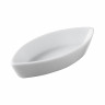 Calisson en porcelaine - 9.5 cm - Blanc