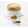 Moule à soufflé en porcelaine - 15 cl - Blanc