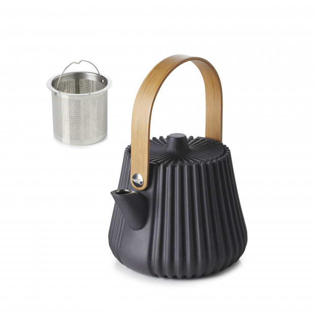 PEKOE TEAPOT + INFUSER BASKET