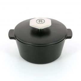 Cocotte en porcelaine - 10 cm - Noir